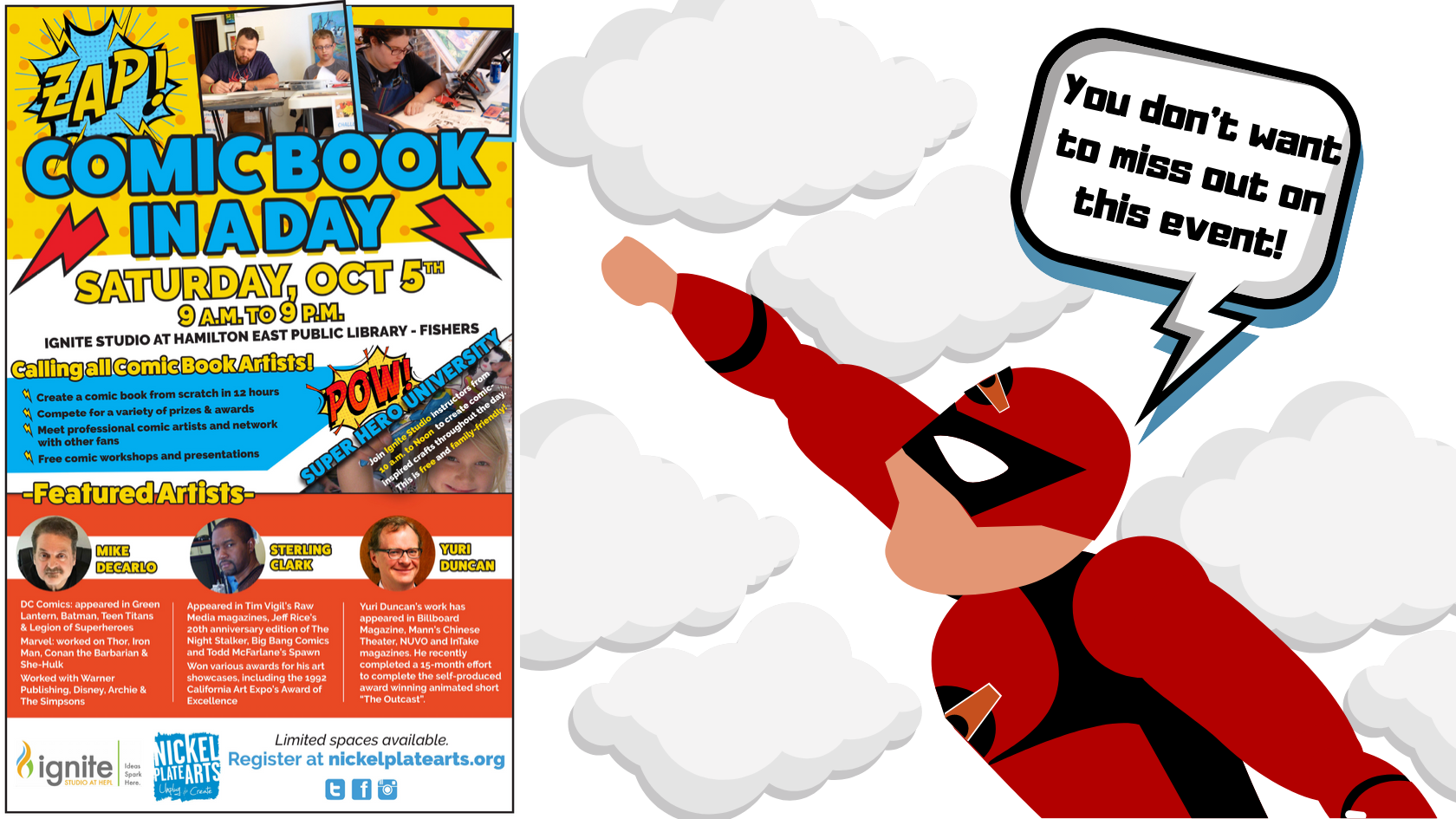 Join Us in Ignite for Comic Book in a Day