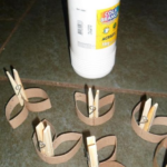 Toilet Paper Roll Quilling Glue