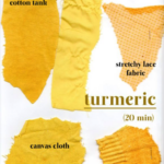 Natural Dye Fabric Turmeric