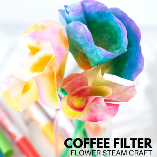 Coffee Filter Flowers: Drop In