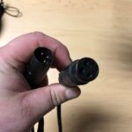 xlr cable for mic audio track for a podcast