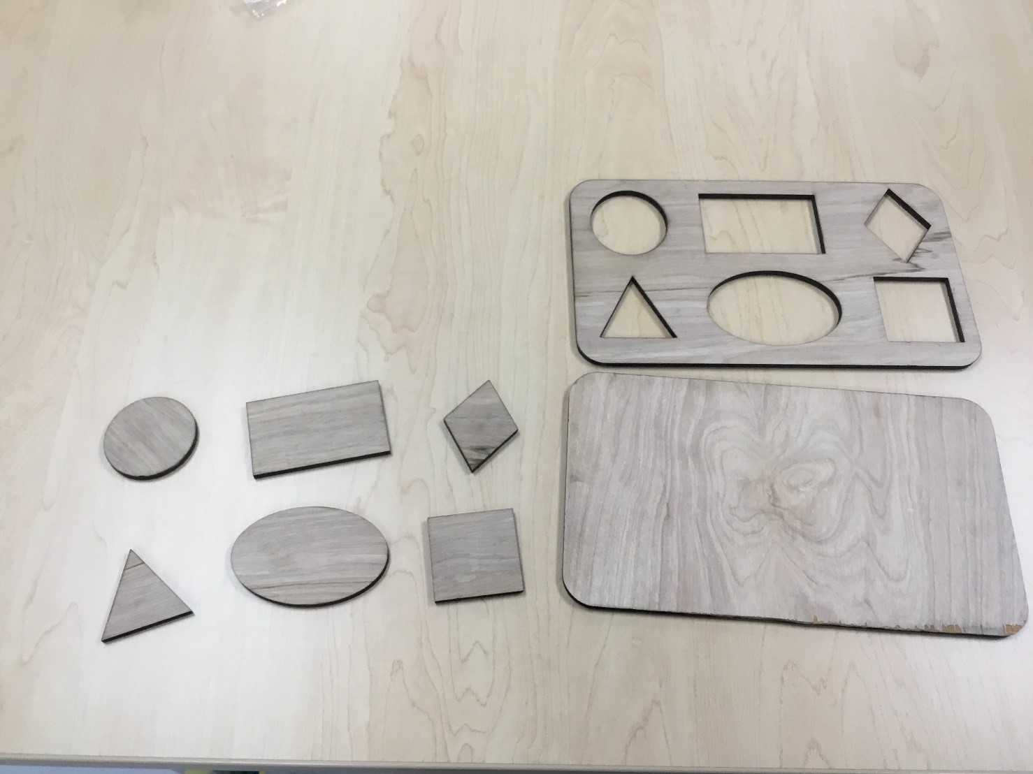 plywood laser engraver puzzle shapes