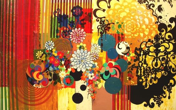 Abstract art by Beatriz Milhazes