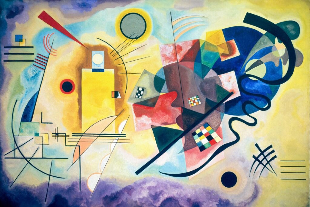 Abstract work by Wassily Kandinsky