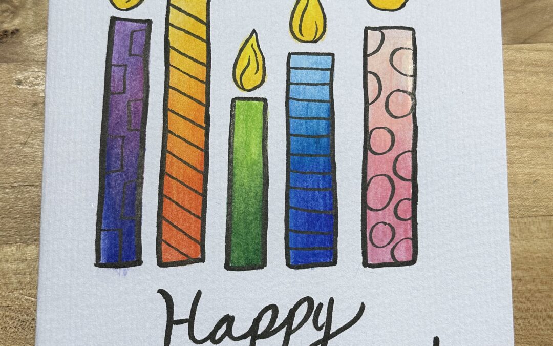 How to Make Greeting Cards with Ignite’s Watercolor Colored Pencil Kit 