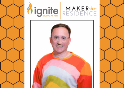 Ignite Studio Welcomes Fall Maker-in-Residence Matt DeLoughery