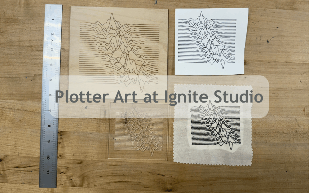 Plotter Art at Ignite Studio