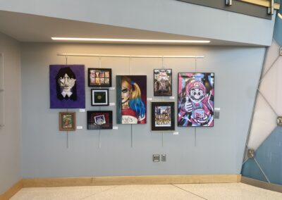 art gallery wall