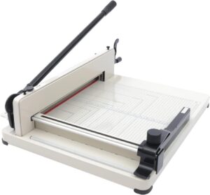 Guillotine cutter.