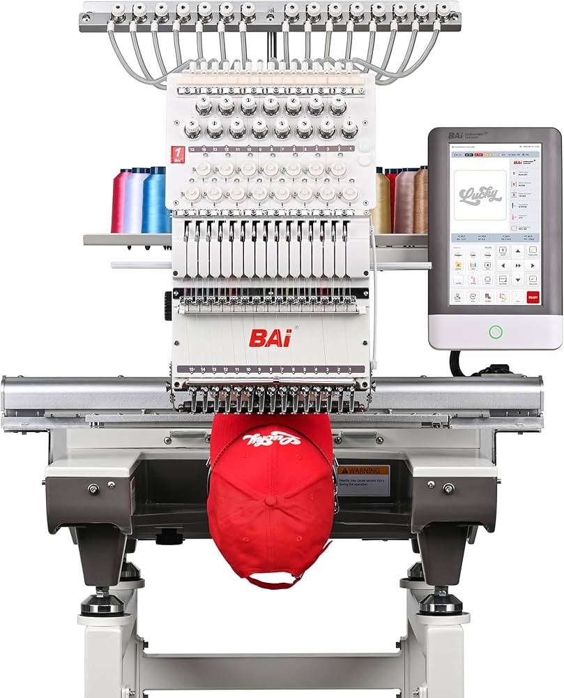 Bai Embroidery machine.