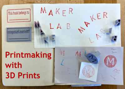 Printmaking with 3D Prints