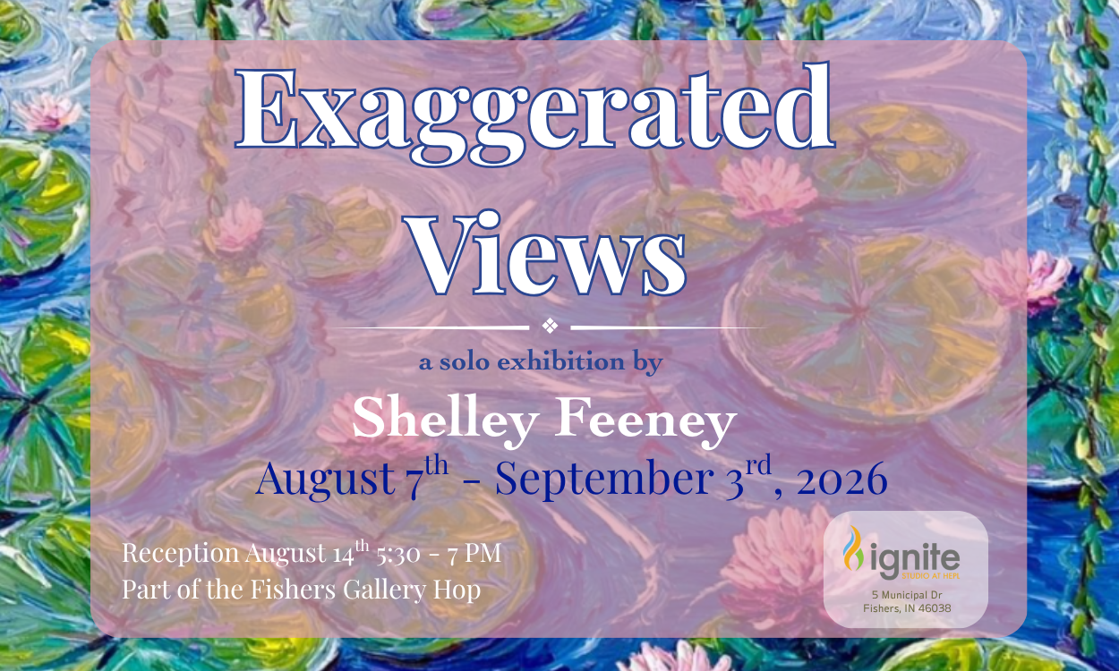 “Exaggerated Views”: A Solo Exhibition by Shelley Feeney